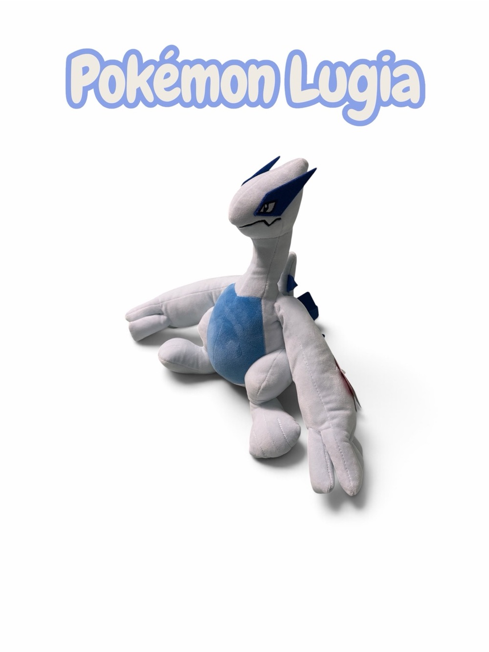 Pokemon Lugia Plush Toy - White & Blue